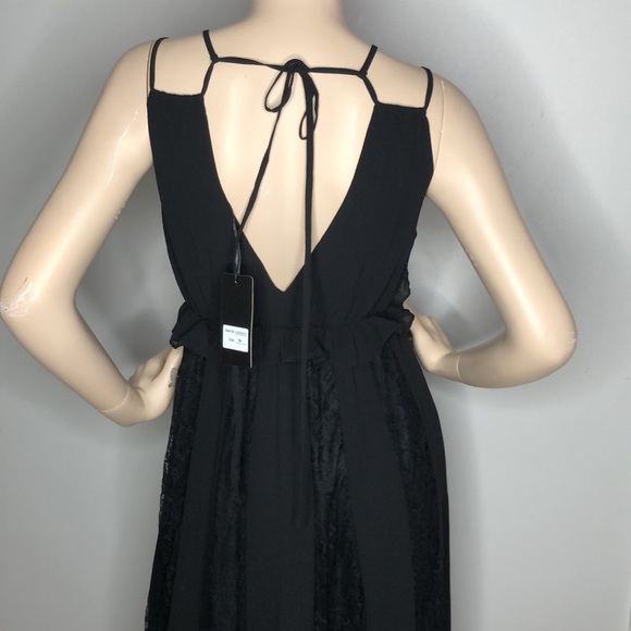 Black Lacey Maxi Dress - Picture 12 of 13